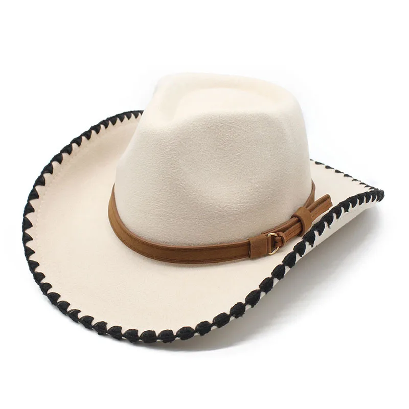 Новая Европейская и американская Ретро шляпа для джентльменов волнистая