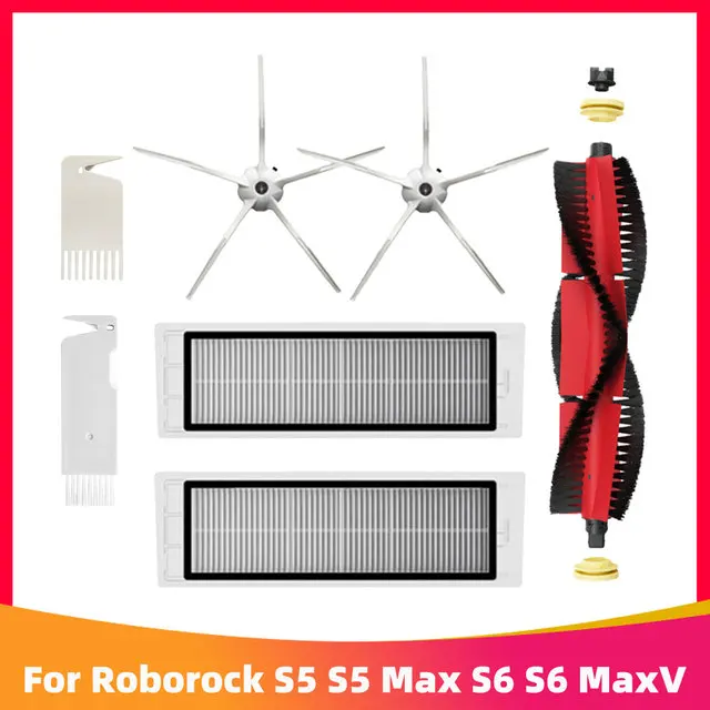 

Запчасти для робота-пылесоса Xiaomi Roborock: щетка, фильтр, швабра
