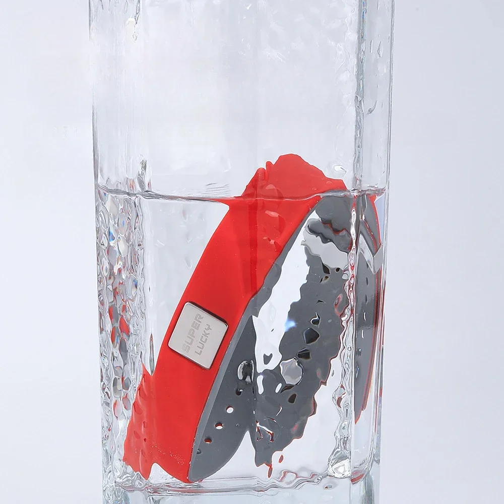 Беспроводные антистатические регулируемые браслеты из силикона для спорта