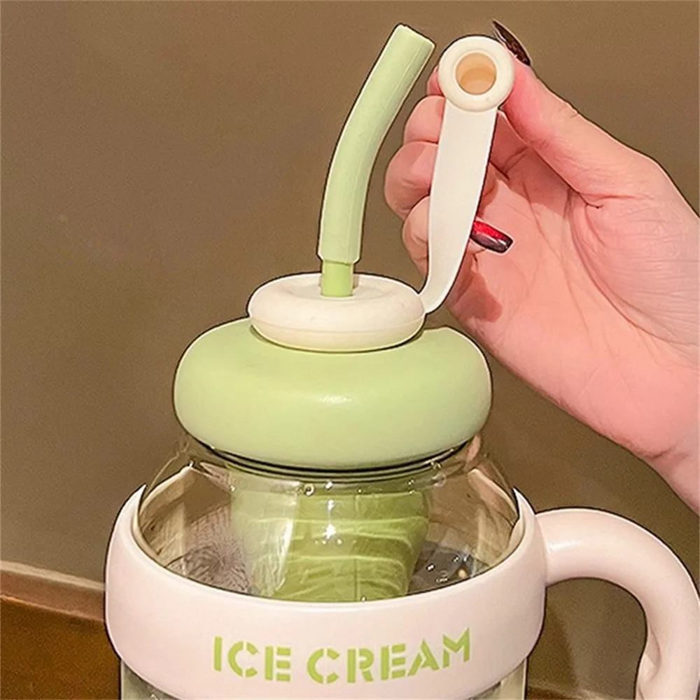 Портативная термостойкая чашка для льда большая емкость тонкий цилиндр