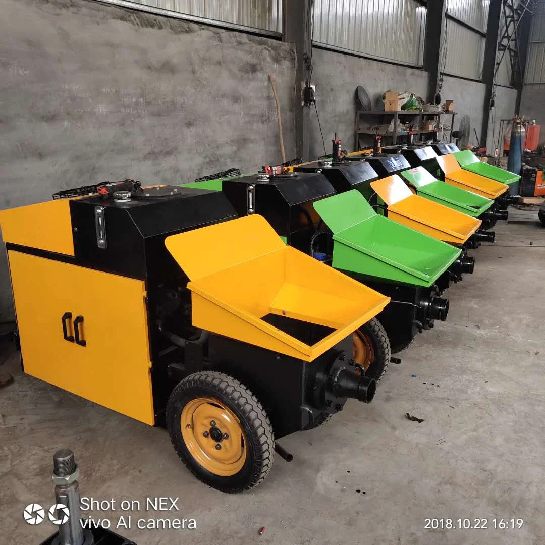 Цена производителя дизельный мини-насос для бетона малогабаритный портативный