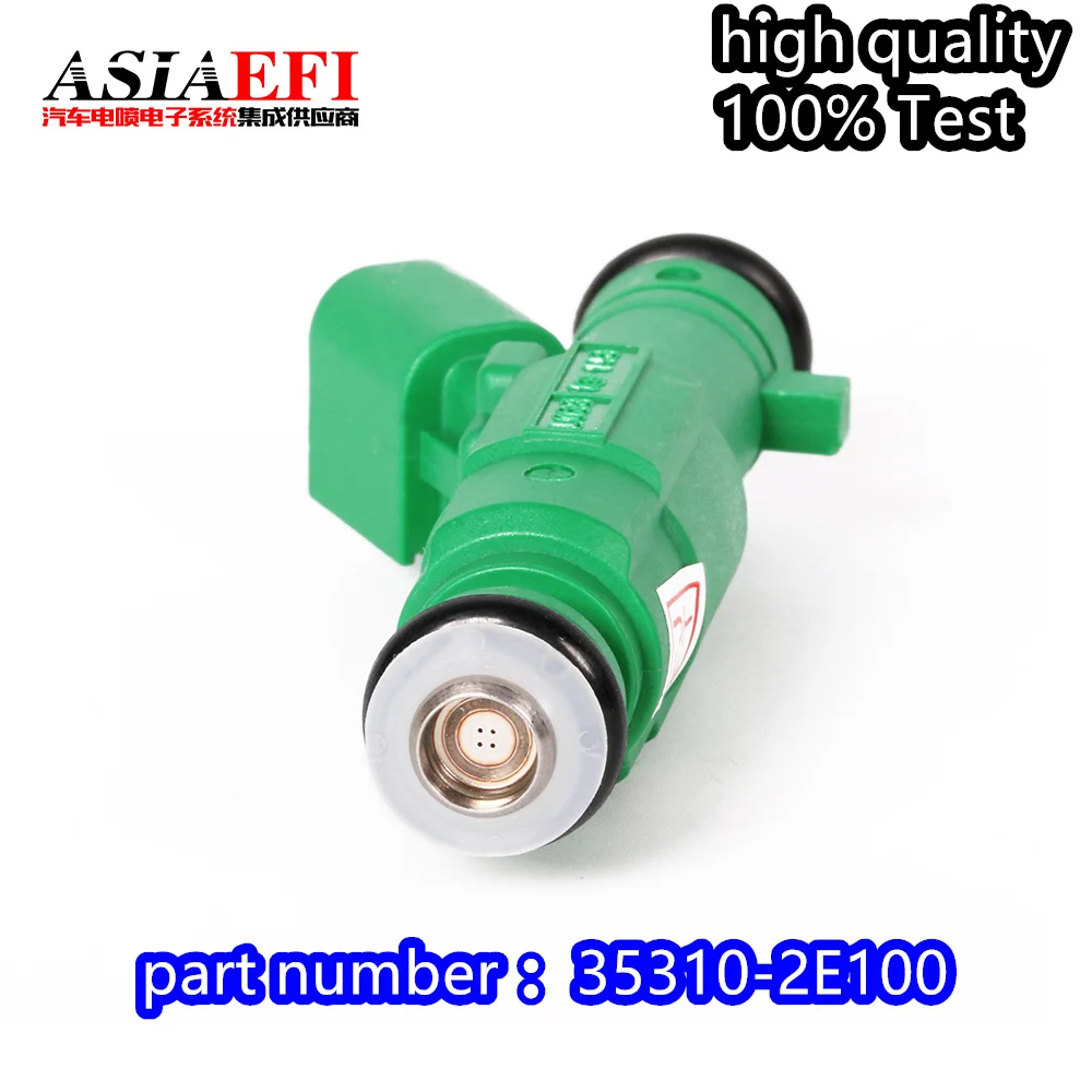 4 шт. высококачественные форсунки топливного инжектора двигателя OEM 35310-2E100 для