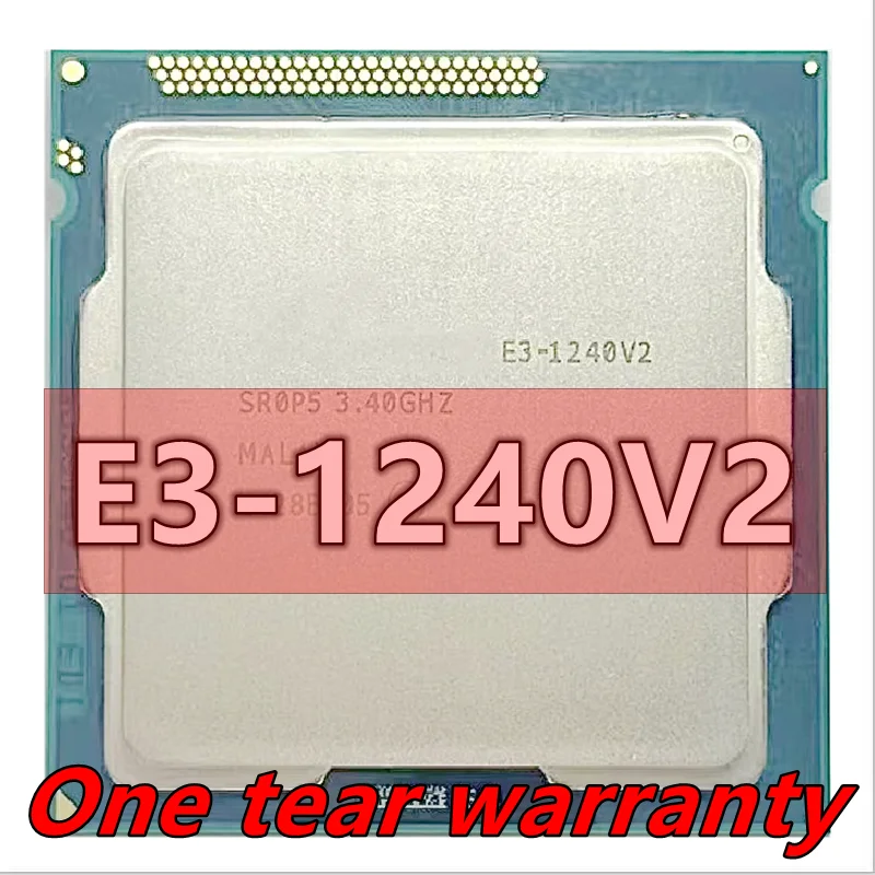 

E3-1240 v2 E3 1240v2 E3 1240 v2 E3-1240V2 SR0P5 3.4 GHz Quad-Core CPU Processor 8M 69W LGA 1155