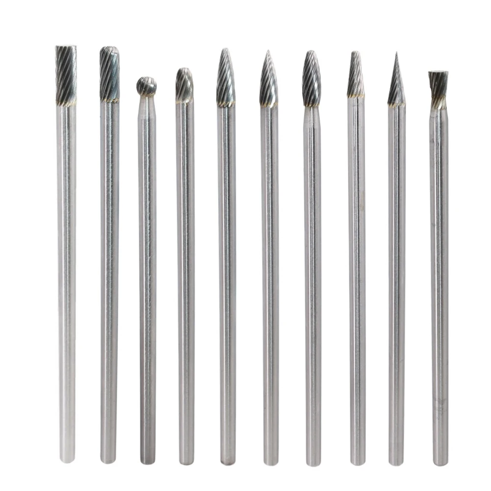 10 шт. гравировальная насадка с ЧПУ полировальная головка хвостовик 6 мм 150 резак