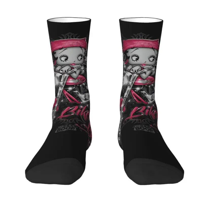 

Cute Anime Movies Boop Bettys Socks Women Men Warm 3D Print Cartoon Football Sports Sexy Couple Socks