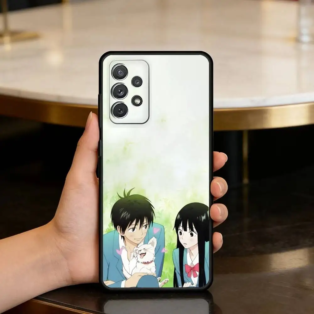 Фото Чехол для телефона K-Kimi ni Todoke S-Sawako для Samsung Galaxy A73, A72, A71, A70, A53, A52, A51, мягкий силиконовый черный чехол №2