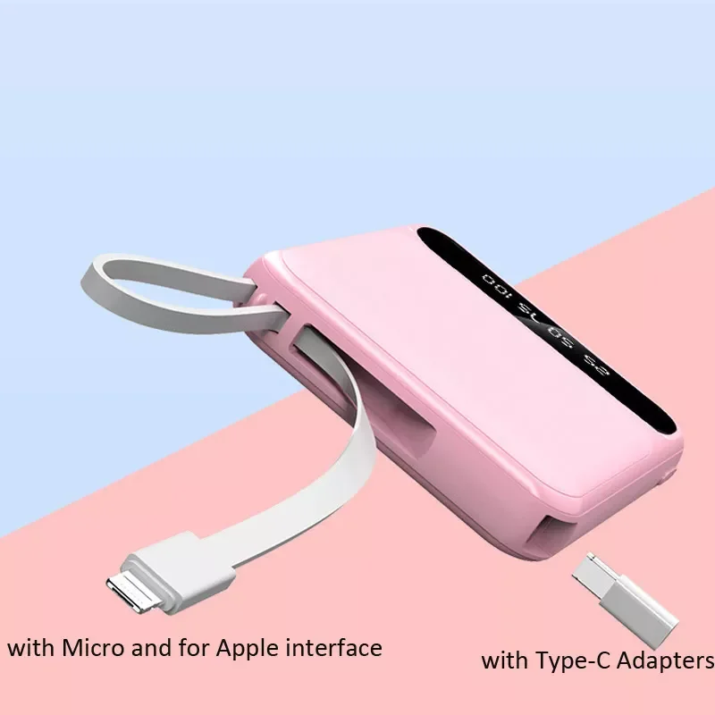 

High Capacity 29800mAh Mini Portable Power Bank PD 20W Fast Charging with Double Usb External Battery Charger For Xiaomi IPhone