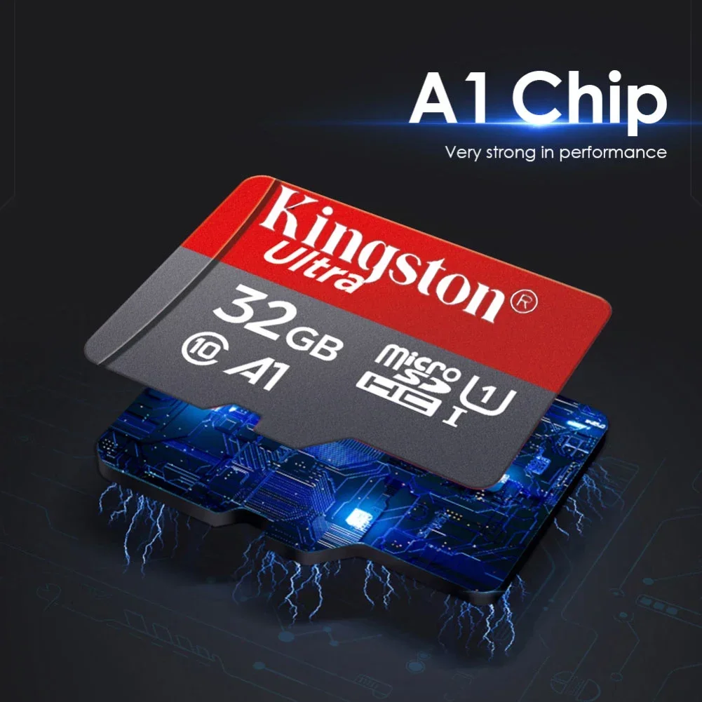 Фото Kingston Карта памяти Micro SD, класс 10, 128 ГБ, 32 ГБ, 64 ГБ, 256 ГБ, 512 ГБ №1