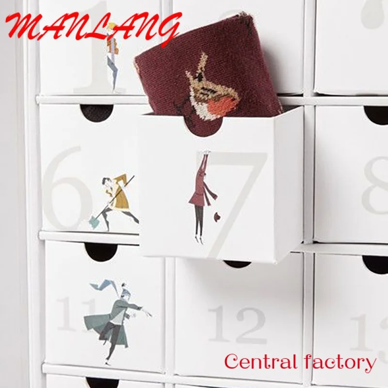 Роскошный персонализированный логотип на заказ коллекция косметики календарь