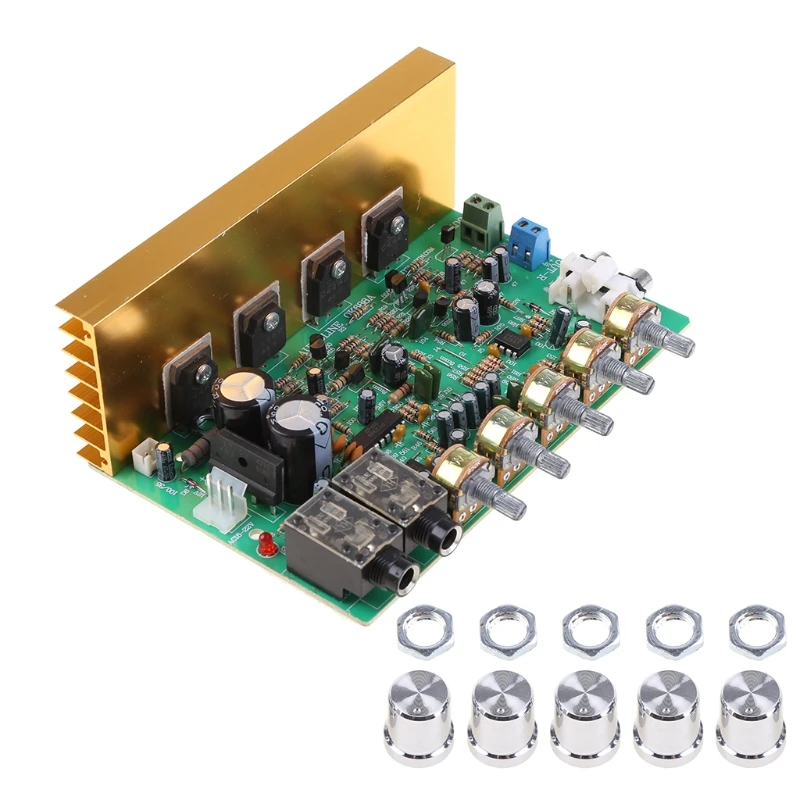 

Amplification Digital Reverb Microphone 100W+100WAmplifier Tone Board Audio Power Amplifier Board HIFI Stereo 진공간엠프 kz кабель