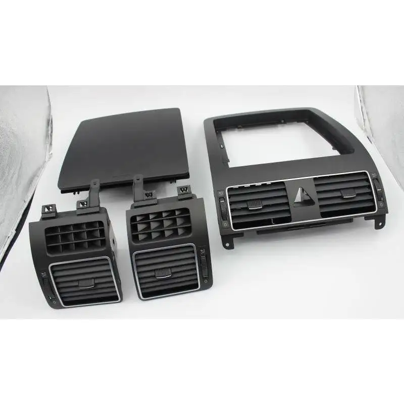 

Передняя левая правая центральная хромированная консоль кондиционера вентиляционная решетка 1TD819203A 1TD819728C для VW Caddy Touran 2004-2016