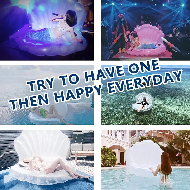 Детское плавающее кольцо с жемчужными ракушками