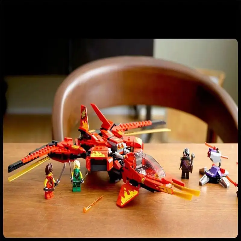 

Legacy Kai Fighter Building Blocks Kit Bricks ninjageed-set Classic Movie Model Kids Toys For Children Gift 71704