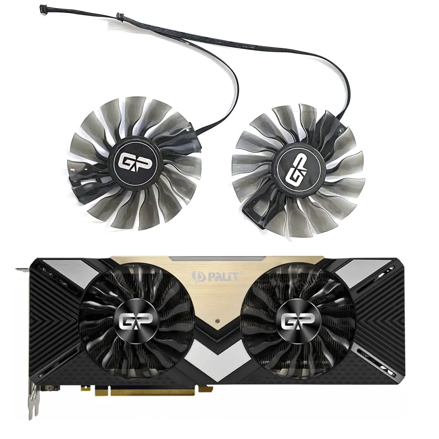 Новый вентилятор для графической карты 88 мм RTX 2080TI GA92S2H 4PIN для Palit RTX 2080 Ti Gaming Pro OC