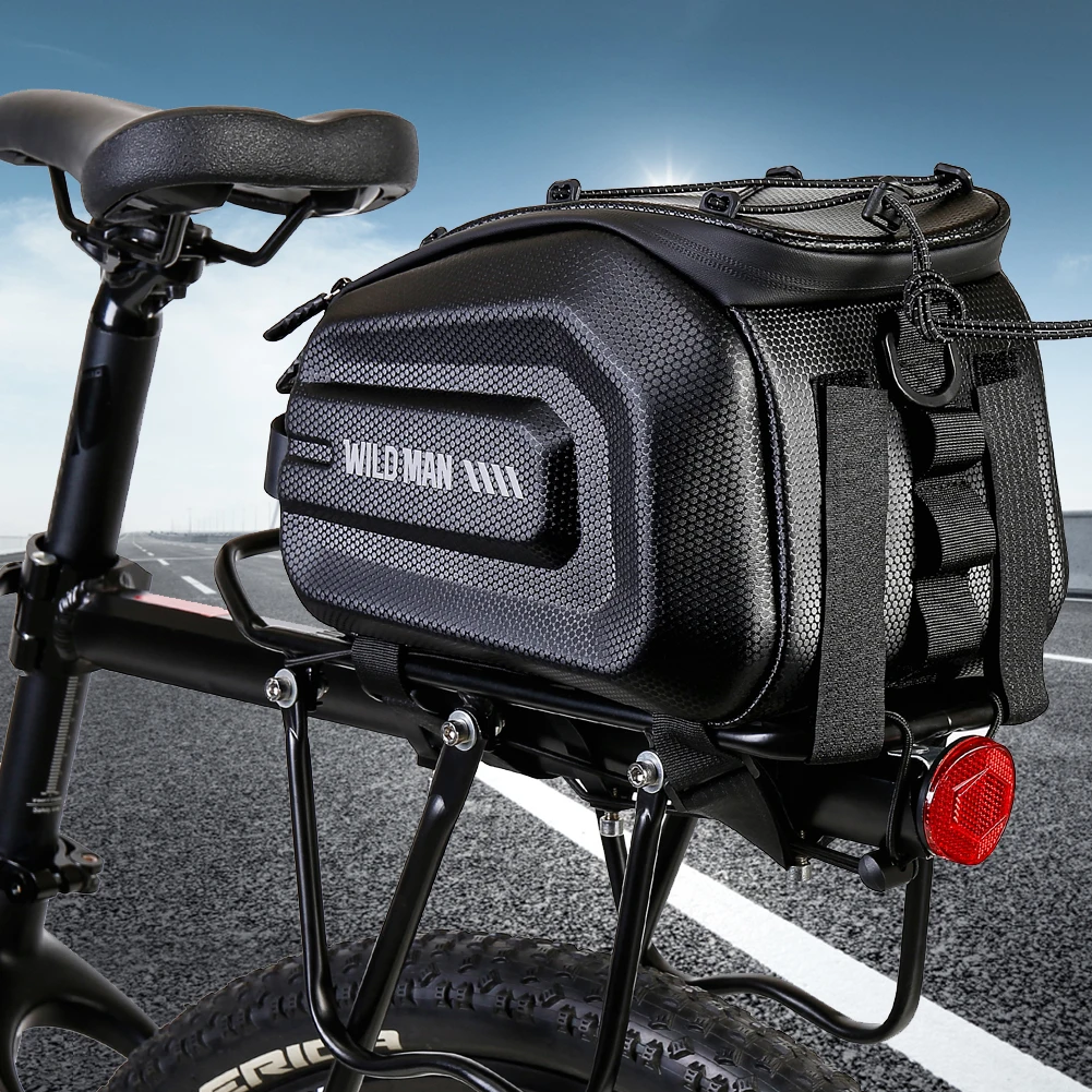 

4L Portable Bicycle Pannier Multifunction Cycling Rear Seat Bags Large Capacity Waterproof for Outdoor Riding Travel