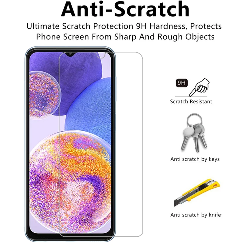 Защитное закаленное стекло для samsung galaxy a23 4g 5g Защита экрана samsunga23 a 23 23a пленка