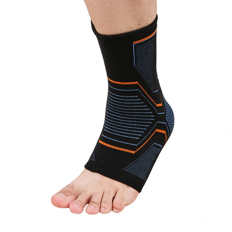 1 Pair Ankle Brace Compression Sleeve Polyester Plantar Fasciitis Compression Socks for Women Men Durable Ankle Support