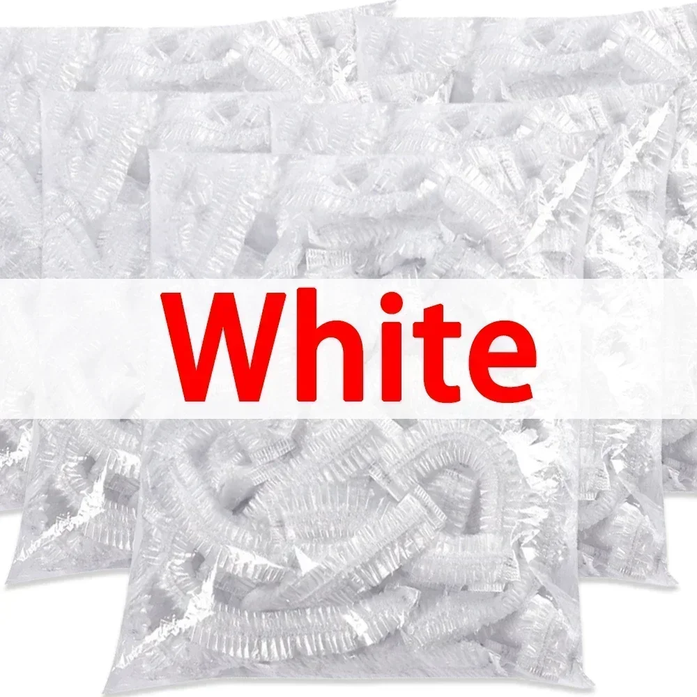 Одноразовые крышки для фруктов, прозрачные, пластиковые, 100 шт