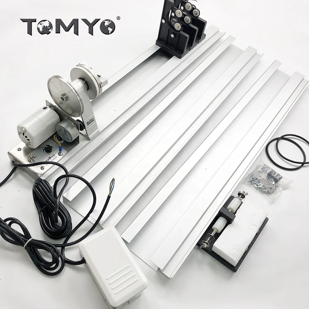 

ToMyo Sturdy all-metal Chuck -Rod Dryer Machine Fishing rod Repair Building Machine Aluminum 3XL