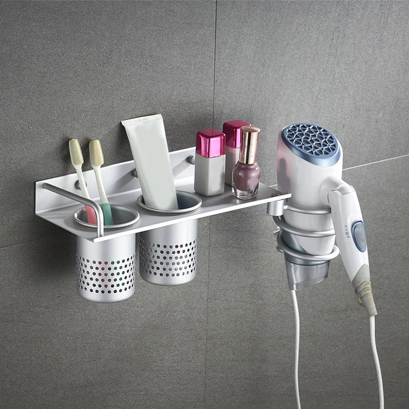 

1 шт., настенная алюминиевая вешалка для сушки волос