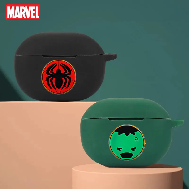 

Чехол для наушников Disney Marvel чехол для SoundPEATS MiNi Pro Мультяшные силиконовые беспроводные Bluetooth наушники защитный чехол с крючком