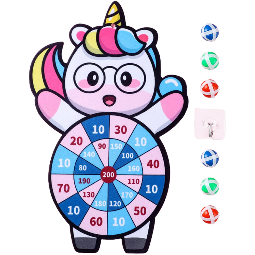 

Детские игрушки Dartboards для дома и улицы, игрушки для малышей, мультяшный липкий шар из полиэстера, подарок для бросания игр