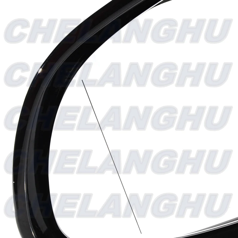 Для BMW X6 F16 2014 2015 2016 2017 2018 левая сторона 5 контактов глянцевая черная окрашенная с