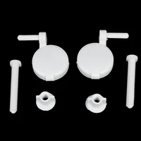 1 set toilet seat hinge bolts screw fixing fitting kit toilet seat accessories toilet seat cover mounting screws