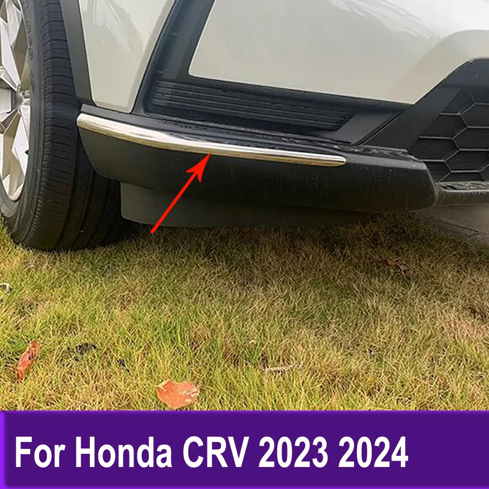 

Автомобильные аксессуары, передняя и задняя угловая отделка для Honda CRV CR-V 2023 2024, защита Бампера, Стайлинг, нержавеющая сталь