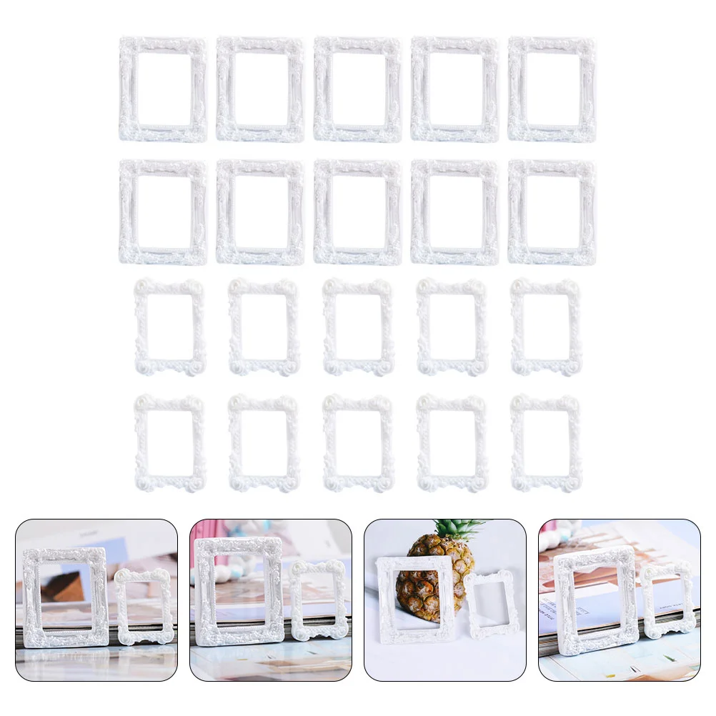 

20 шт. имитация рамки чехол орнамент Канцтовары Чехол Декор DIY аксессуары
