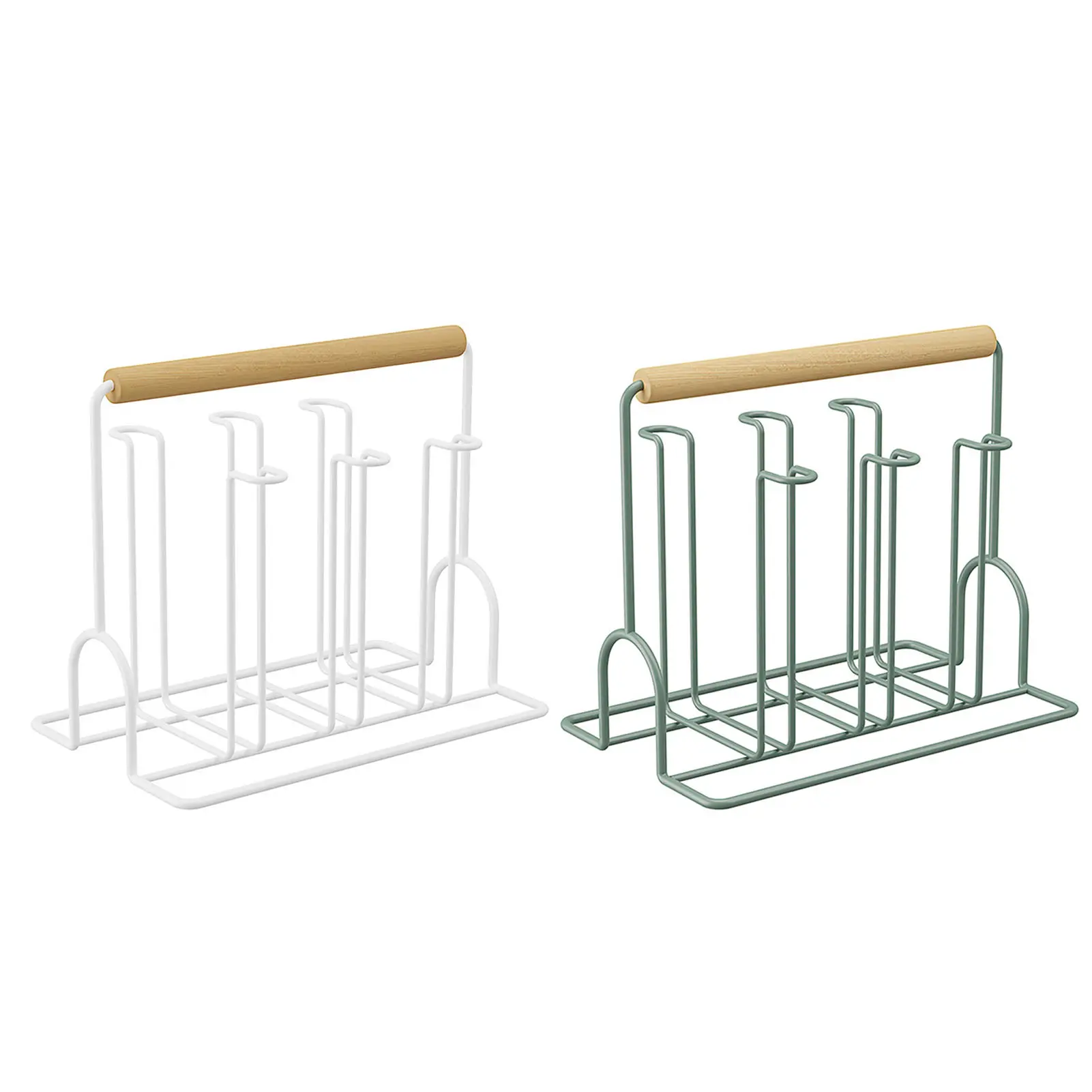 

Iron Cup Dry Rack Wrought Iron Teacup Drain Storage Rack Drinking Glass And Sports Bottle Drainer Stand Dryer And Mug Tree With