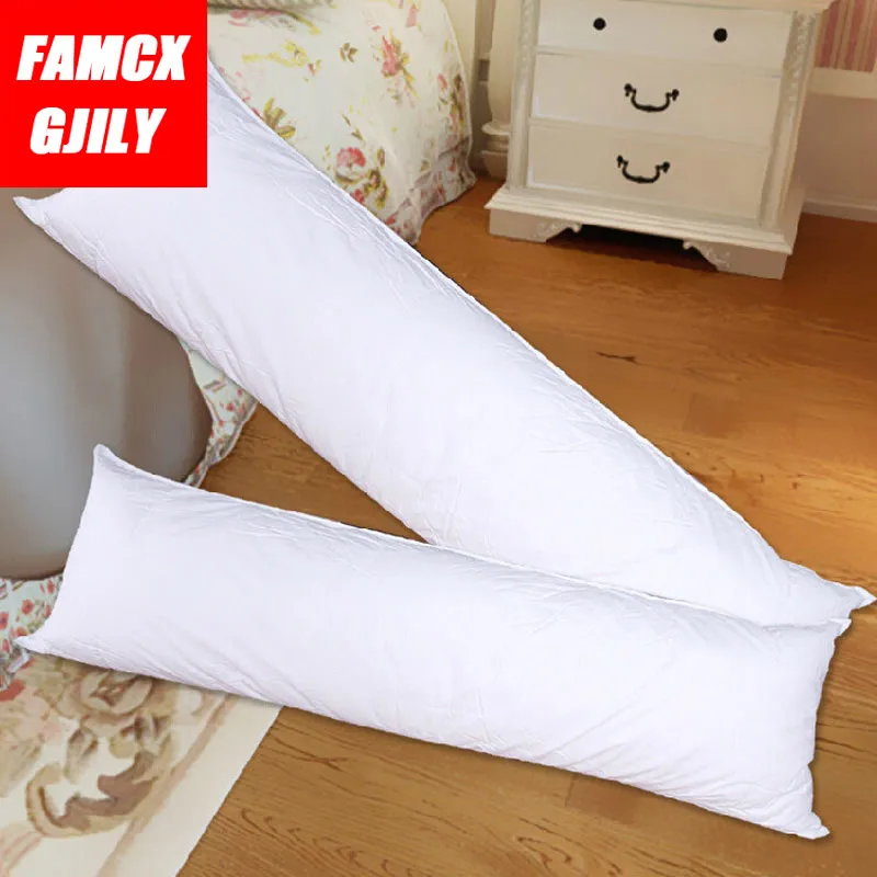 

40x120cm White Long Pillow Inner Dakimakura Hugging Body Inner Cushion Pillow Bedroom Bedding Accessories Home Textile 50x160cm