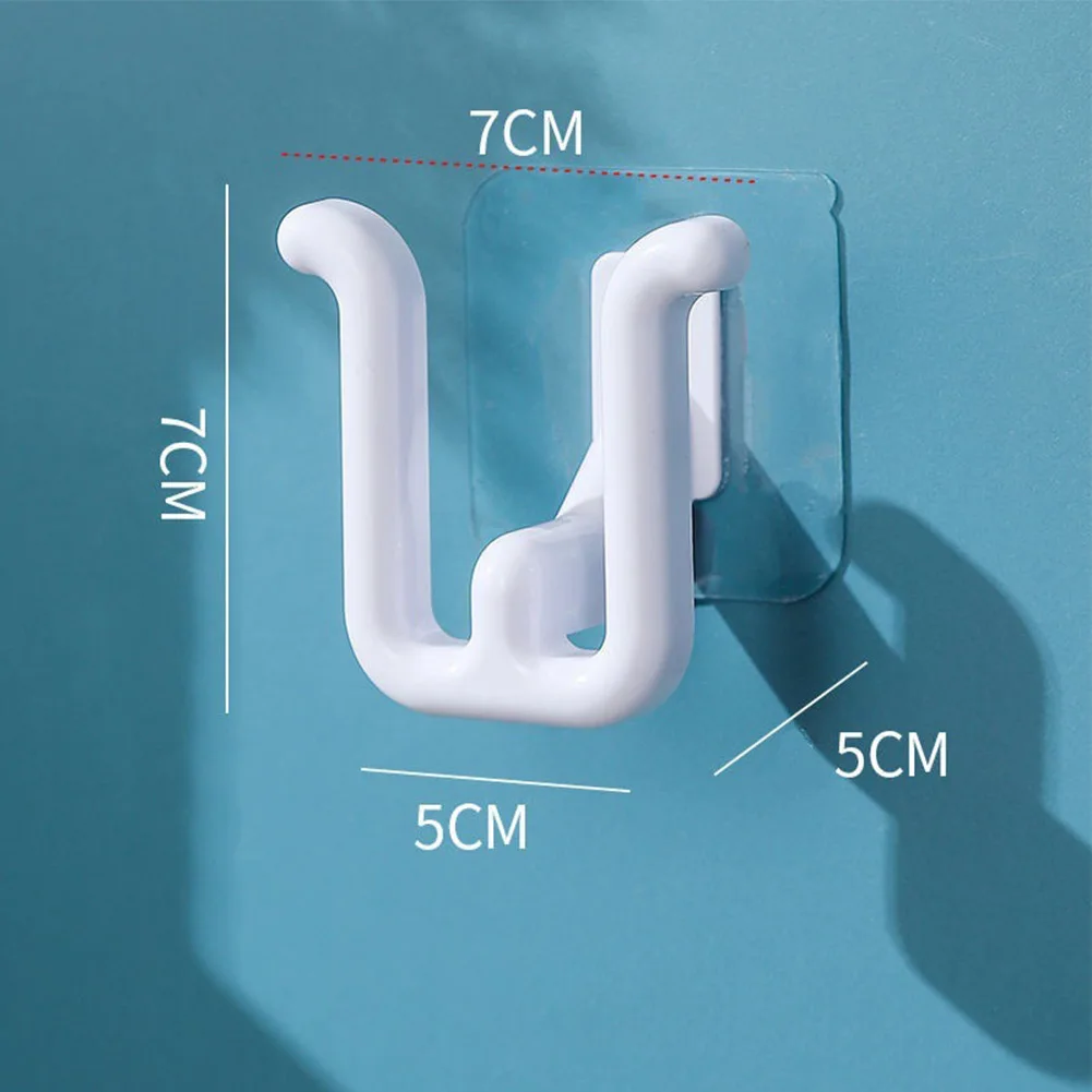 

Slippers Hook Household Neat Shoe Non-punched Organization Plastic Replacement Simple Storage Wall Mounted 1pcs