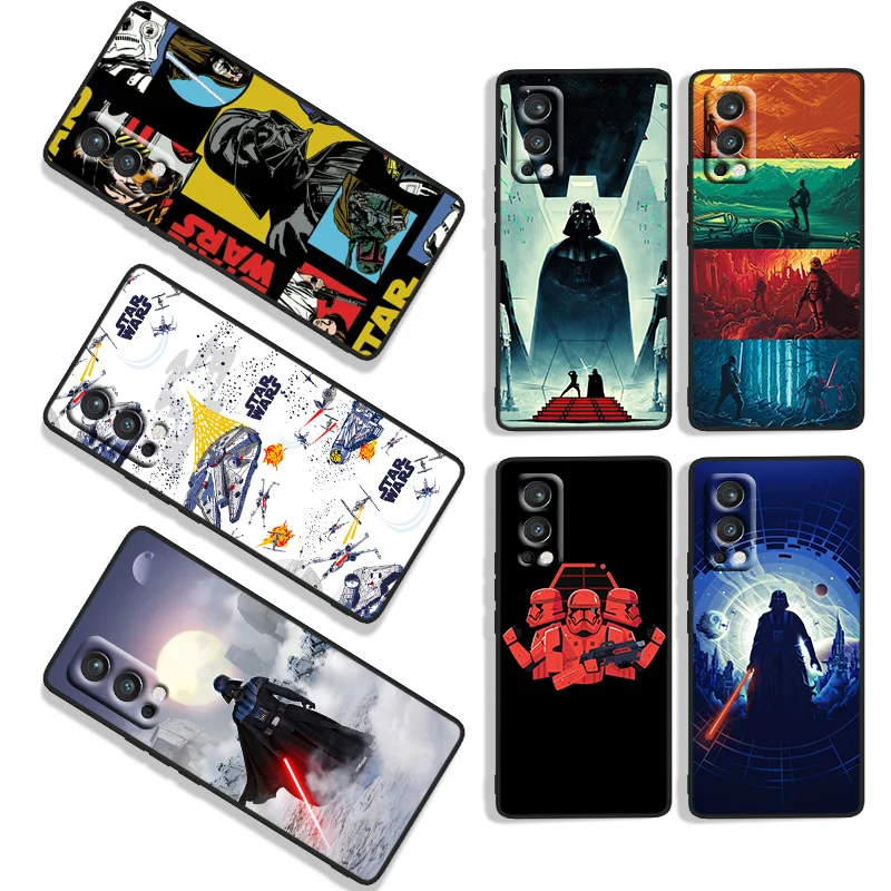 cool star wars for oneplus 9r 9 8t 8 7t 7 6t 6 5t pro nord n100 n10 2 ce black silicone soft phone case cover free global shipping
