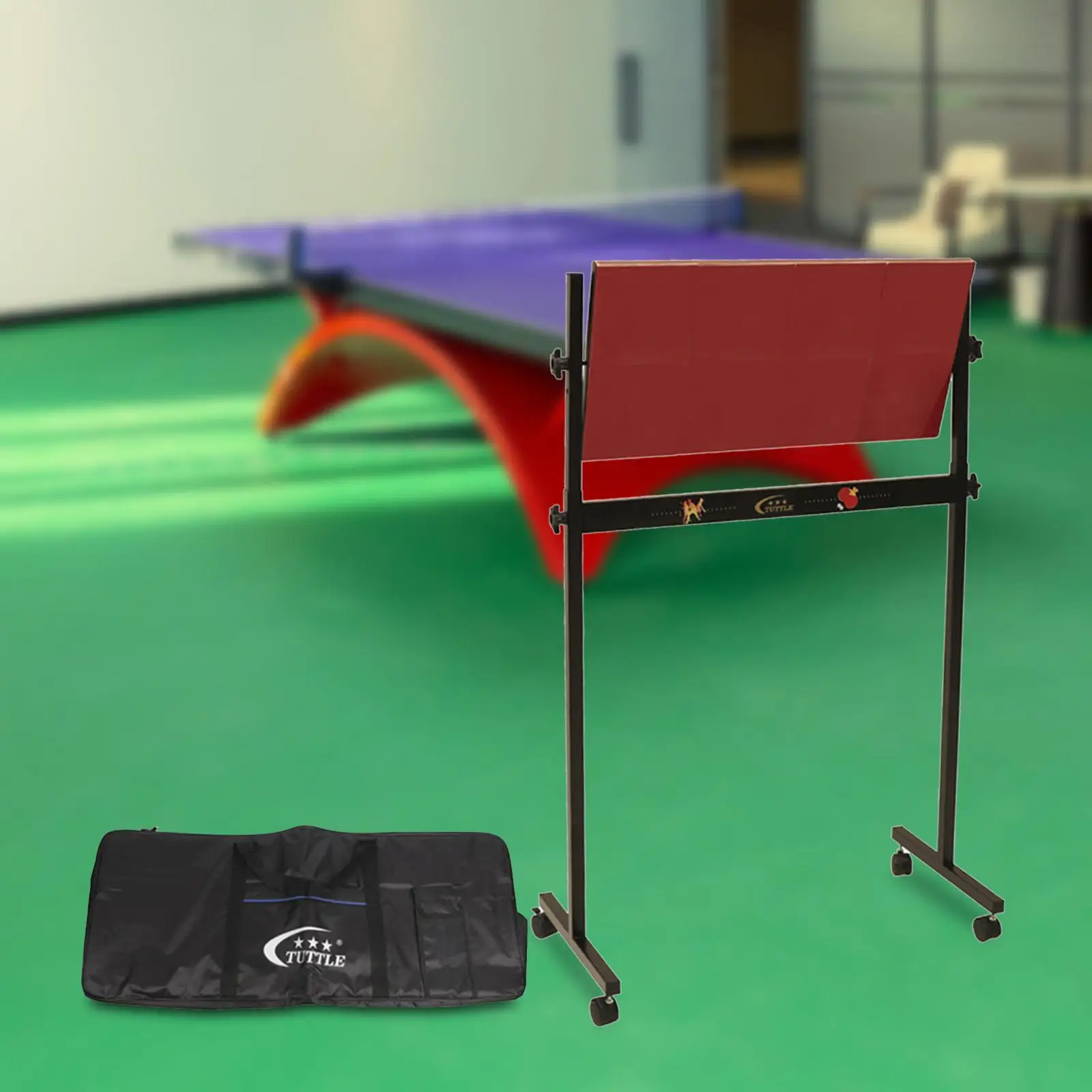 Доска для настольного тенниса с саморегулирующейся регулировкой и колесами