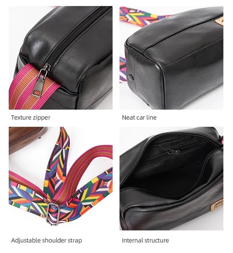 Сумка-слинг в Корейском стиле для мужчин крутые кожаные мужские сумочки через