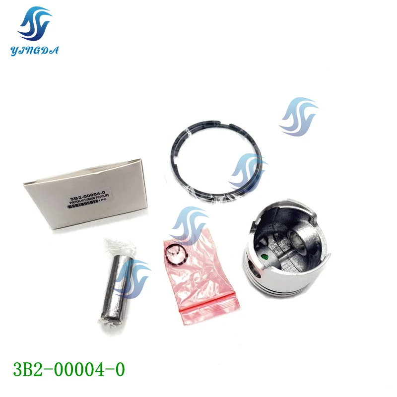 Поршень в сборе 3B2-00004-1 +050 для подвесного мотора Tohatsu 8-9 8 л.с. 50 5 мм аксессуары