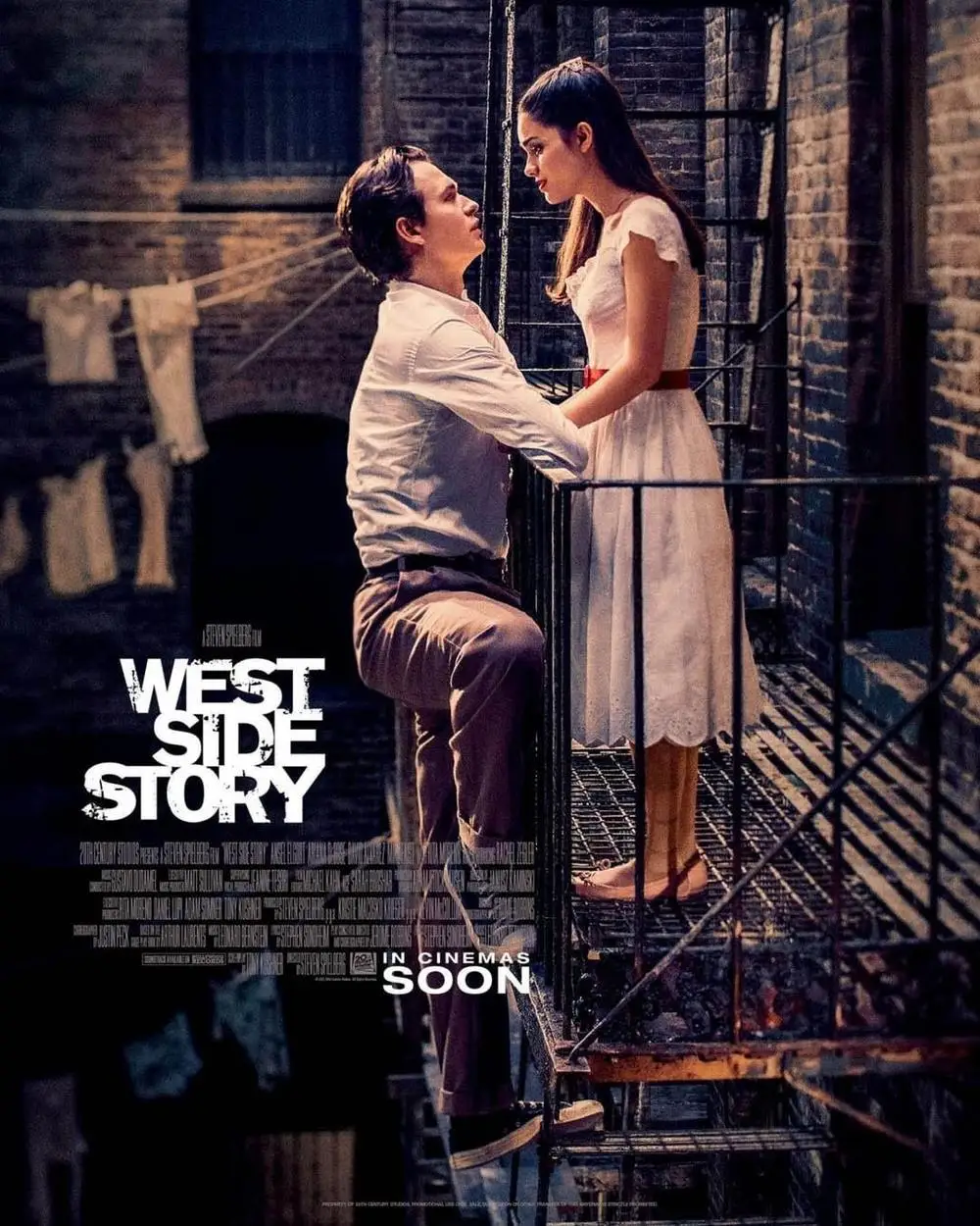

Популярный редкий фильм West Side Story 2021 художественный Шелковый плакат настенное искусство домашняя декоративная живопись