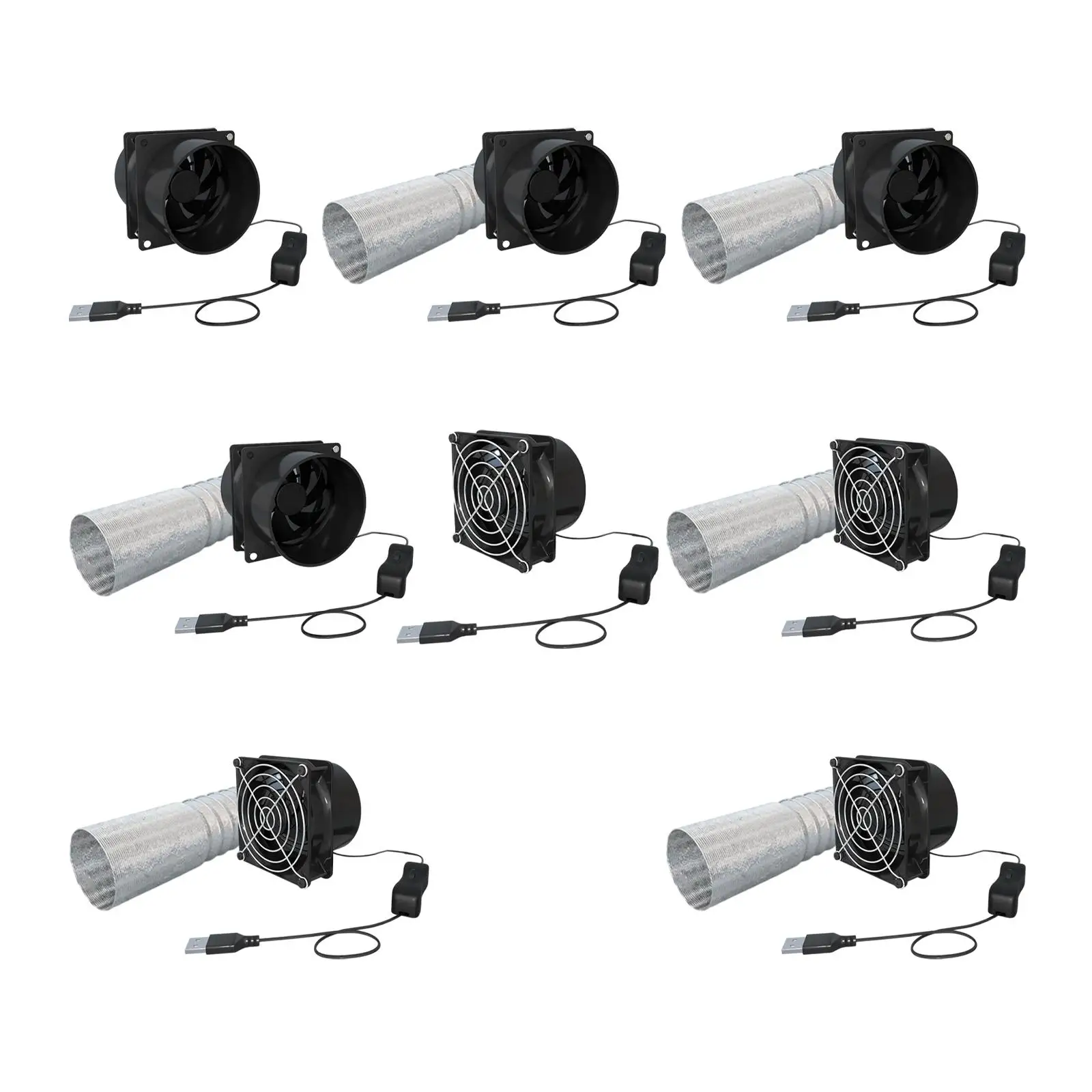 Вытяжной вентилятор Деревья Домики Яхта Вентиляторы для окон Кухня Гараж