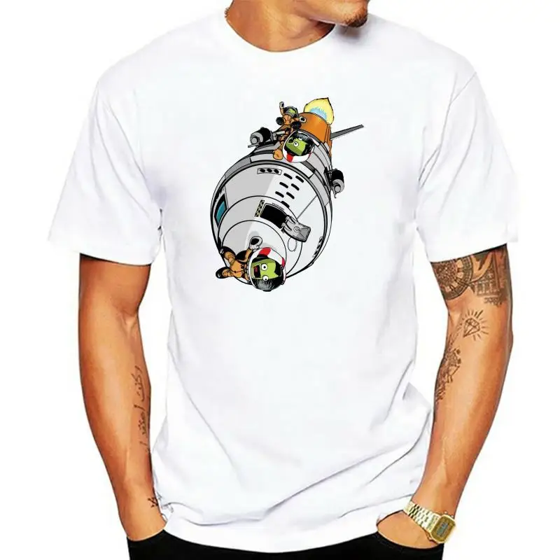 

Jebbin T shirt space kerbal vector gaming games ksp fan art rocket