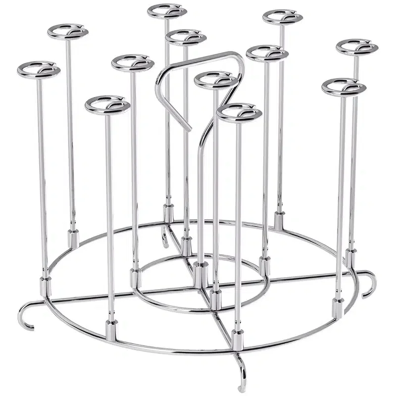 

Fryer Skewer Stand Compatible With Ninja Foodi 6Qt 8Qt Vertical Skewers Holder With Stand Stainless Steel Air Fryer Accessories