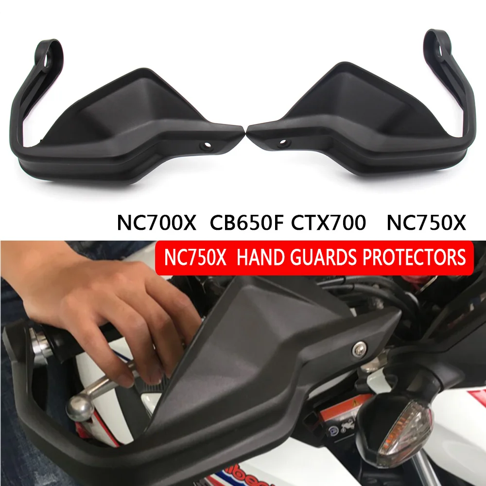 

Motorcycle Black Hand Guards Brake Clutch Levers Protector Handguard Shield For Honda NC700 X CB650F CTX700 NC750X 2014-2018