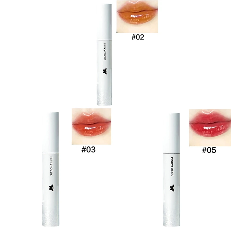 

Mirror Lipstick Moisturizing Lipgloss Waterproof Long Lasting Lip Glaze Sexy Red
