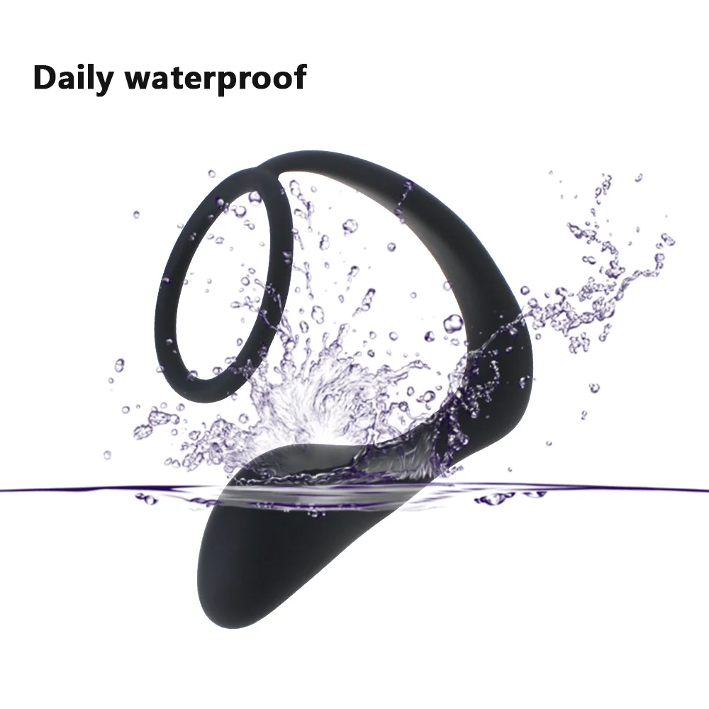 Анальная пробка мужской массаж простаты силиконовая эротическая игрушка