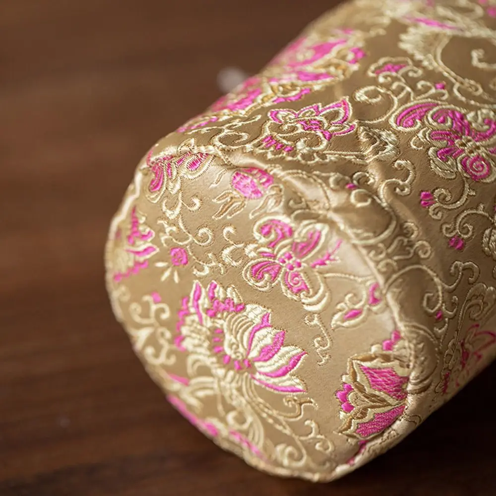 Сумка с вышивкой в китайском стиле хлопковая сумка для хранения чайных