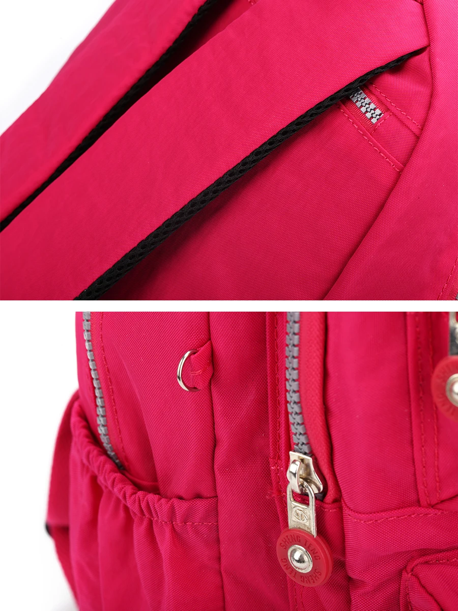 Authentic Autumn Winter New Neutral Style Elegant Simple Fashion Trend Wear-resistant Large Capacity Solid Color Student Backpac