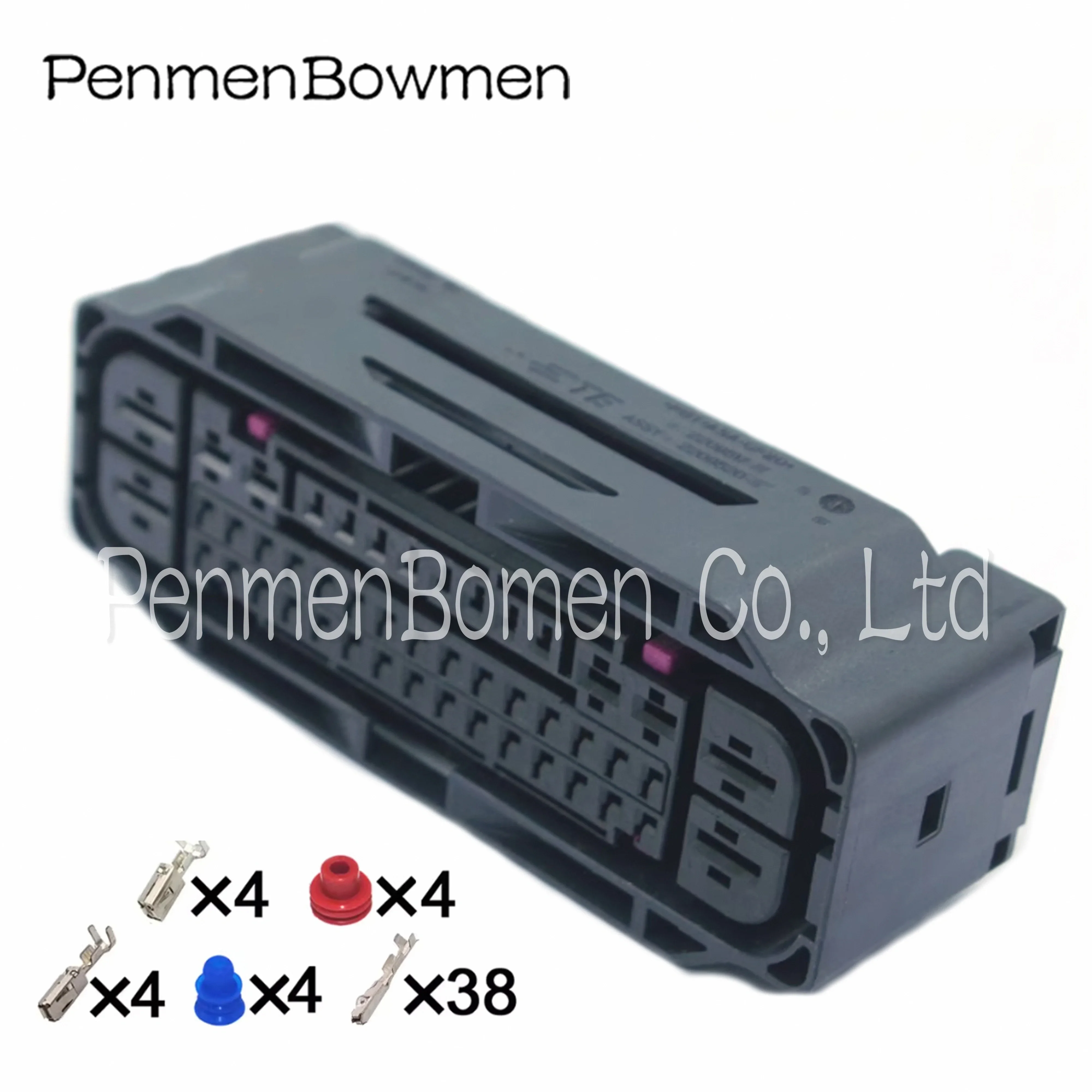 1 комплект, 46-контактный автомобильный насос из АБС-пластика, водонепроницаемые женские разъемы для электрического кабеля, разъем жгута проводов для Skoda Golf 7 5Q0 973 046