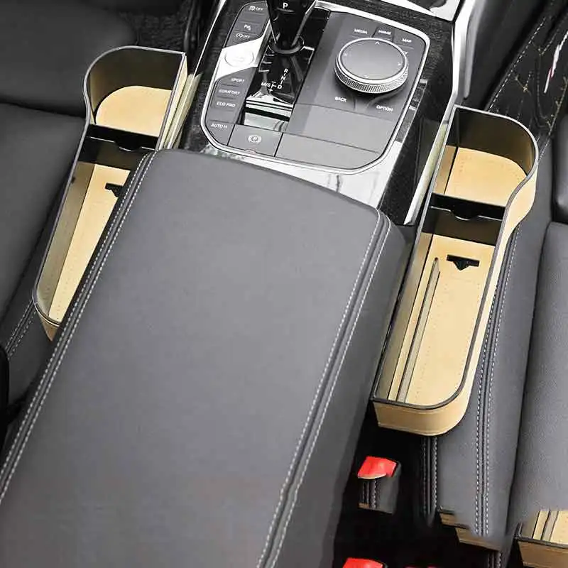 

For MG Car Storage Box Organizer Car Seat Organizer Card Phone Holder Pocket Seat Gap Slit Pocket Catcher Organizer accessori