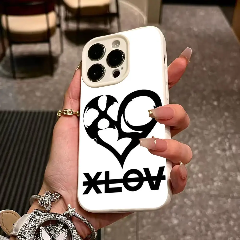 Фото Популярный чехол для телефона XLOV-V для iPhone 17, 13, 12, 11 Pro Max, 16, 15, 14 Plus, мягкий, конфетных цветов, с полным покрытием №2