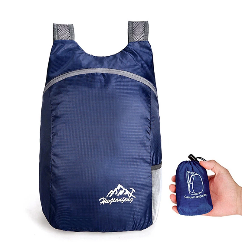 

Ultralight Folding Waterproof Backpack Men Sport Camping Bags Unisex Washbasin Backpacks Travel Portable Lightweight Bag For Men